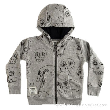 Children's Zip Hooded Top